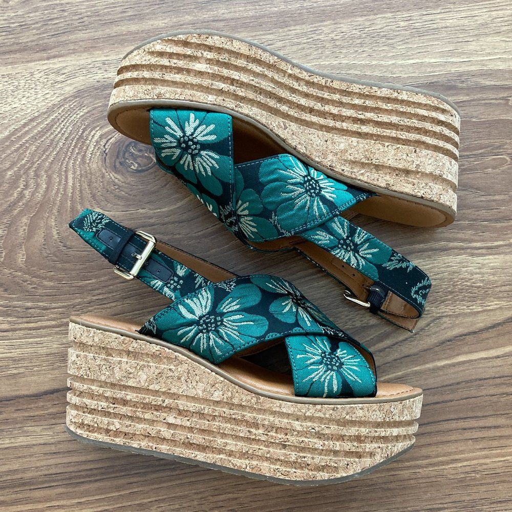 *SOLD* Franco Sarto NWOT Caroline 2 Wedge Sandal